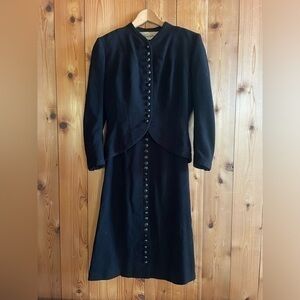 Louise Barnes Gallagher Wool Skirt Suit 30’s 40’s